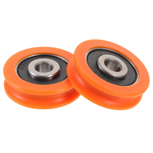 2 Pcs Replacement Skateboard Bearings Ball Rollers 2