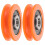 2 Pcs Replacement Skateboard Bearings Ball Rollers 8