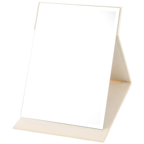 Folding Vanity Mirror Desktop Portable Light Small With Lights