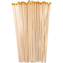 50pcs Cylindrical Wooden Flag Poles For Hand Waving Parades