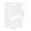 6 Pcs Paint Handwritten Newspaper Hollow Template 2