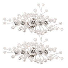 1Paar Decoratieve Schoenclips Met Parels Feest En Trouwschoenen