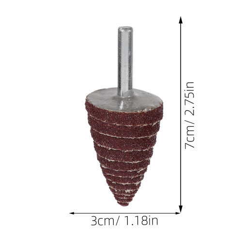 8Pièces Disques Abrasifs En Sable Forme Conique Pour Ponçage 1
