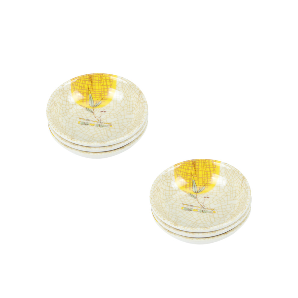 6 Szt. Melaminowe Talerzyki Na , Wielokrotnego UżYtku-image