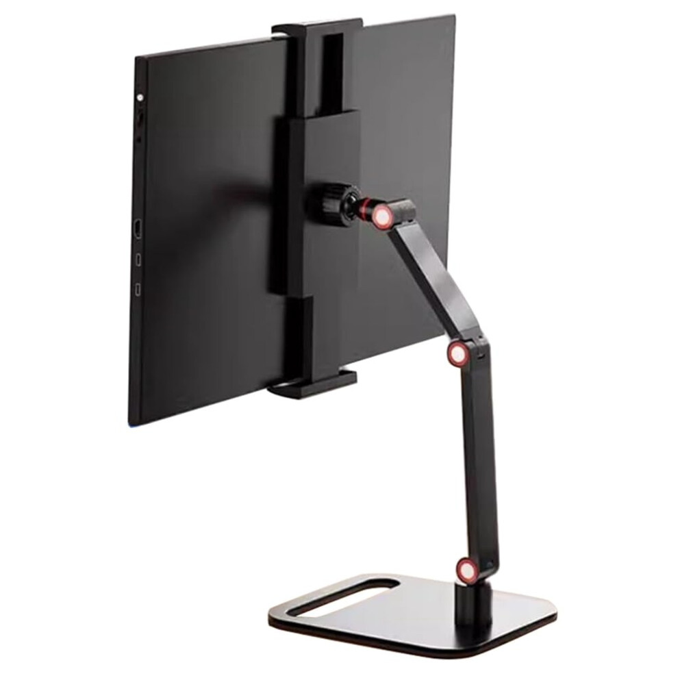 Portable Monitor Holder Adjustable Tablet Stand Desktop Clamp Monitor Mount Compatible With 11-17.3-Inch Displays 9354506863081