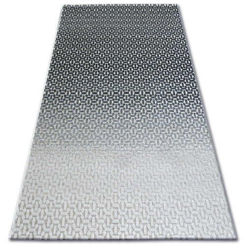Carpet LISBOA 27208/356 Structural Black Grey 80x150 cm