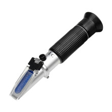 Digital Refractometer Handheld Sugar Concentration Meter 0-32% Brix Saccharimeter For Fruits Grapes Silver