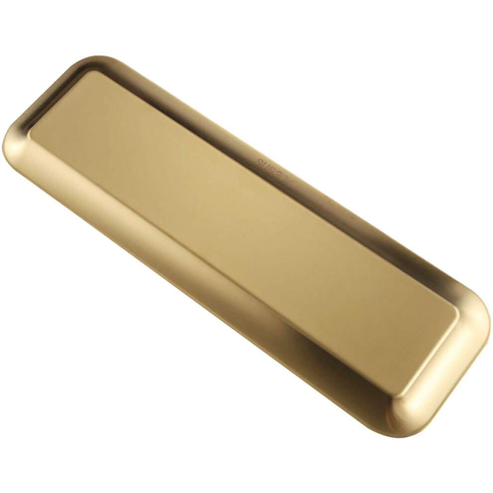 stainless steel rectangle plate for sushi meatballs dinner home use-image-OPC-PKNYT2J-NEW