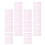 30 PCS Copy Contact Paper Chinese Calligraphy Stroke Tracing Exercise 3