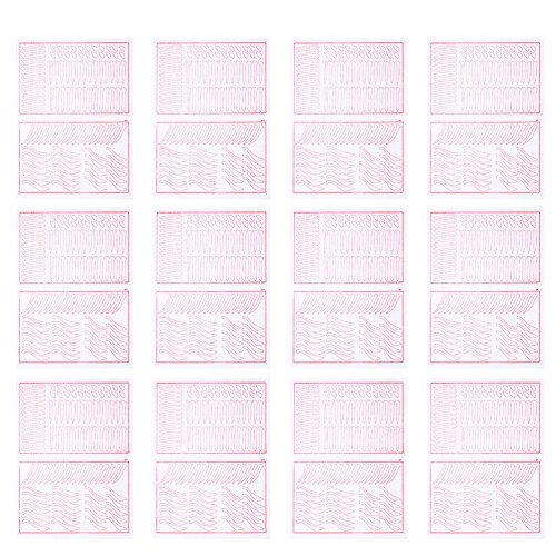 30 PCS Copy Contact Paper Chinese Calligraphy Stroke Tracing Exercise