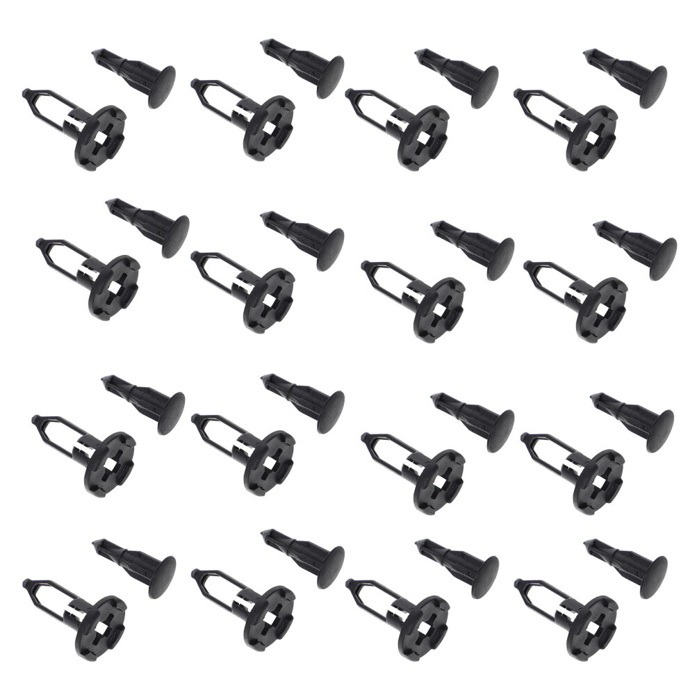 Bumper Retainer Clips Car Owners 50Pcs 1.4X0.8x0.8in 3253270209957