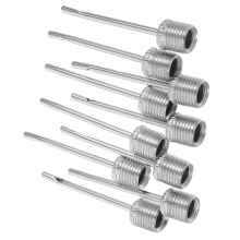 10Pcs Ivory Football Needle for Ball Pumps Durable Sports Inflator