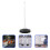 Delineator Post Cone White 1pack 35.4x12.2x12.2in Plastic 3