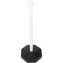 Delineator Post Cone White 1pack 35.4x12.2x12.2in Plastic