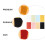 1pc Durable Practical Mirror Useful Convex Rearview Mirror For Vehicle 10