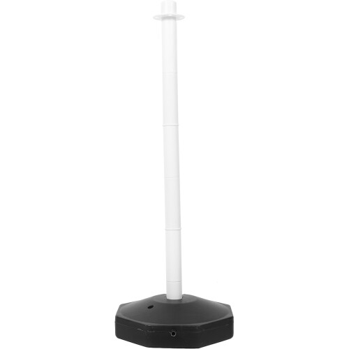 Delineator Post Cone White 1pack 35.4x12.2x12.2in Plastic 1
