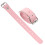 1Paire Sangle De Panier Vélo En Cuir Rose Ajustable Pratique 9