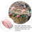 1Paire Sangle De Panier Vélo En Cuir Rose Ajustable Pratique 11