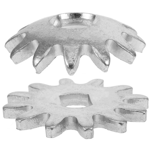 Small Gear Accessory Jack Gear Silver Iron 2pcs 1