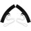 Wheel Rim Protector Part Black Plastic 1 Pair 3