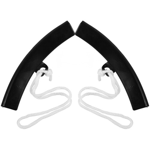 Wheel Rim Protector Part Black Plastic 1 Pair 2