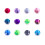 12pcs Multicolor Flute Glass Markers For Party 6