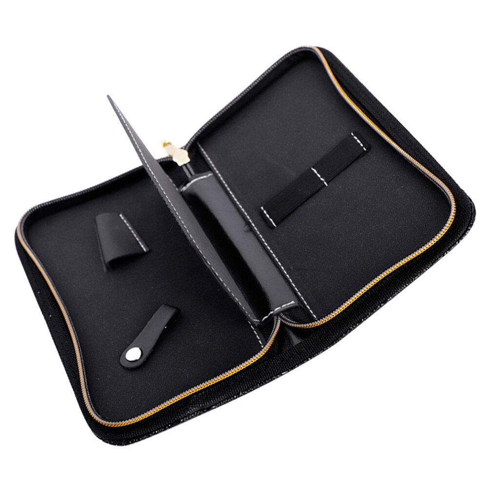 Happyyami Unisex Hairdresser Scissor Bag Case For Salon Tool Organizer