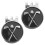 2pcs Zinc Alloy Golf Decorative Hat 1