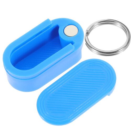 Keyring Small Box Organizer Plastic Mini Travel Case