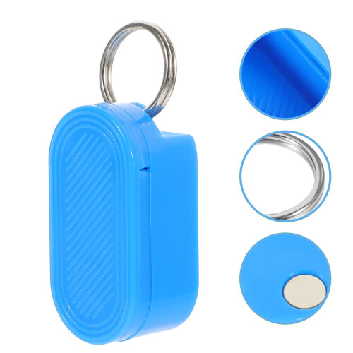 Keyring Small Box Organizer Plastic Mini Travel Case 2
