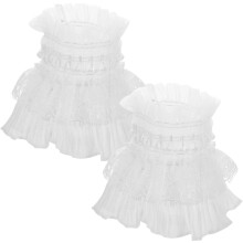 1 Pair Fake Wrist Sleeve for Women Lace Cuff for Wedding Party Prom