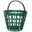 Durable Green Plastic Golfball Storage Basket for Outdoor Use 1