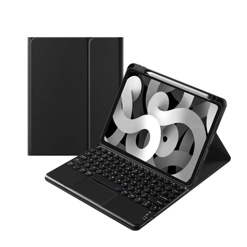 Keyboard Case For Ipad 10Th Gen (2022) 10.9 Inch With Detachable Keyboard Touchpad Ipad A16 Compatible Black 9016109012524