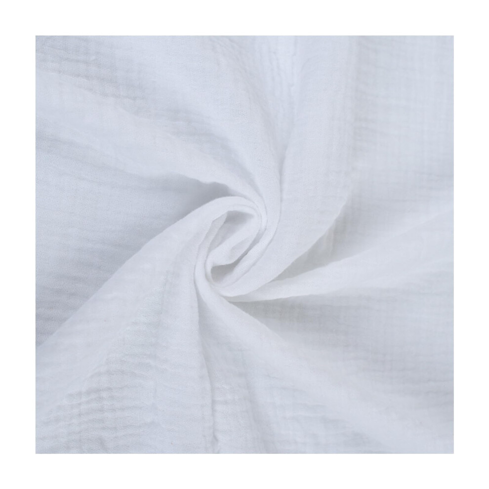 Soft And Breathable Baby Blanket For Newborns 2-Layer Cotton Swaddle Wrap For Strollers