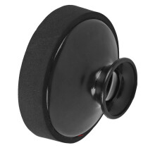 Alto Saxophone Mute ABS Plastic Circular Sound Dampener for Practice Black