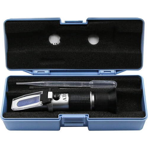 Automotive Antifreeze Refractometer For DEF Urea Fluid Testing Handheld ATC Detector Battery Free Solid Lightweight 1