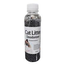 300G Kitten Toilet Cleaning Activated Carbon Odor Beads For Cat Litter Deodorizer Pet Odor Absorber Easy To Use