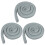 Masteelf  3 Pcs Bed Gap Filling Artifact Throw Pillows For Wedge Grey 10