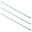 Masteelf  3 Pcs Bed Gap Filling Artifact Throw Pillows For Wedge Grey 1