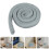Masteelf  3 Pcs Bed Gap Filling Artifact Throw Pillows For Wedge Grey 11