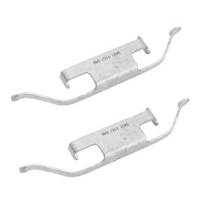 Rear Anti Rattle Brake Pad Clips 2Pcs for BMW 3/5/7 Series Z3 Z4 M3 M5