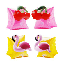 4 Pcs Arm Circle Child Swimming Sleeves Cartoon Inflatable