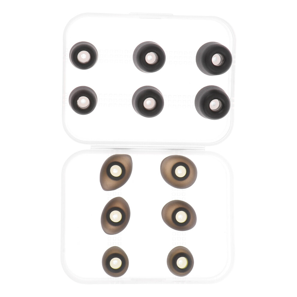 1 Box Comfortable Elastic Sponge Ear Tips Earphone Earplug Accessories 3253292511885