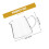 Transparent Glass Milk Pitcher For Coffee Cup Home Use 1set 2