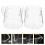 Transparent Glass Milk Pitcher For Coffee Cup Home Use 1set 6