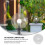 Kunststoff Lampenschutz Für Gartenlampen Transparent, 11