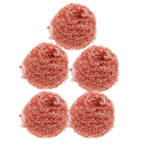 Phlegsive 5 Pcs Solder Tip Cleaner Steel Wool Sponge Rust Remover