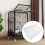 Cat Litter Box Pee Shields Splashing Pvc 3set White 10