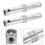 4 Pcs Scaffold Supports Scaffolding Connecting Rod 11