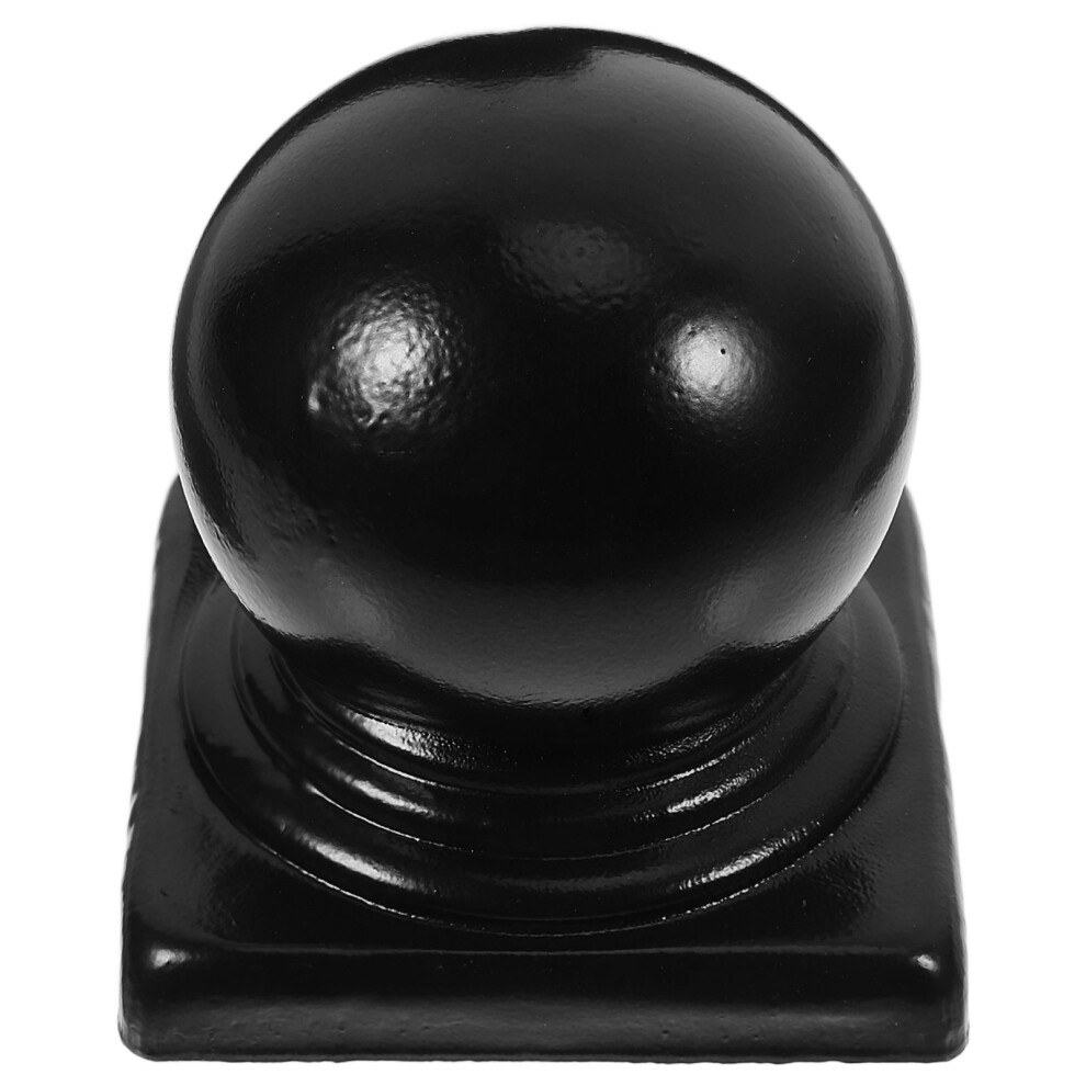 Garden Fence Finial 3.15 Ball Post Cap Iron Pillar Capital 3253292512806